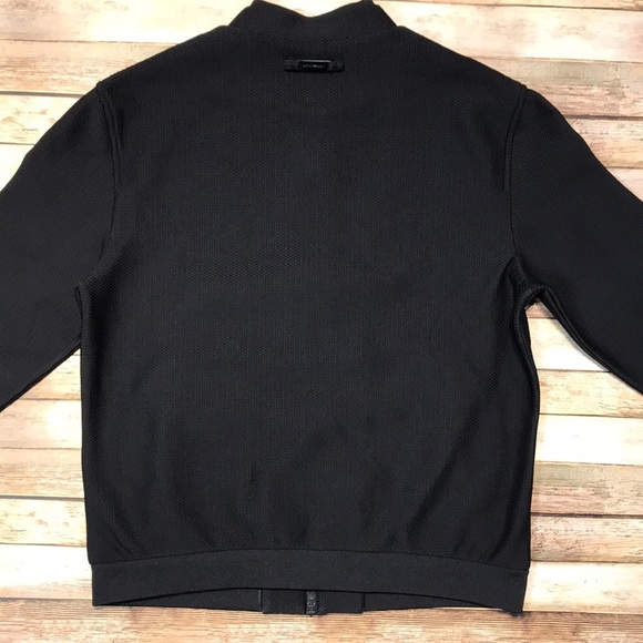 Men's Emporio Armani Trim Fit Stretch Bomber Jacket- NWT - Picture 5 of 5